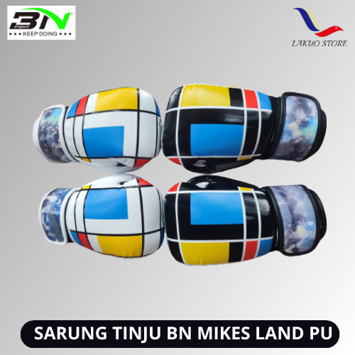 BN BOXING GLOVES MIKES LAND PU (Sarung Tinju)