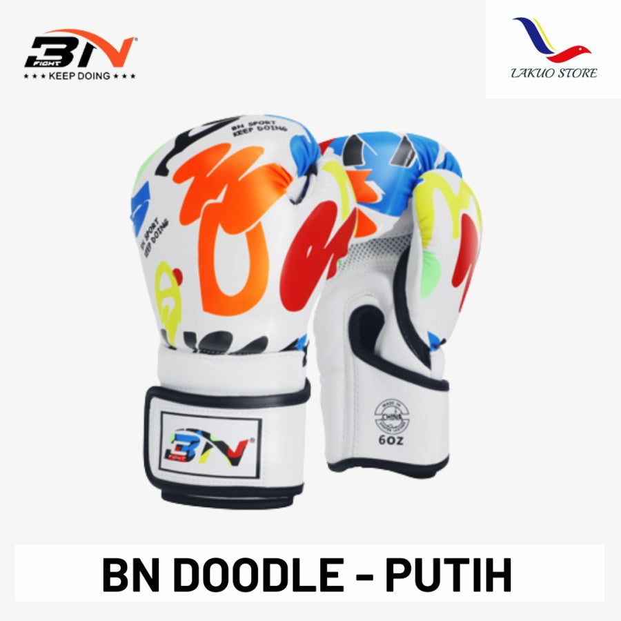 BN BOXING GLOVES DOODLE CHILDREN (Sarung Tinju)