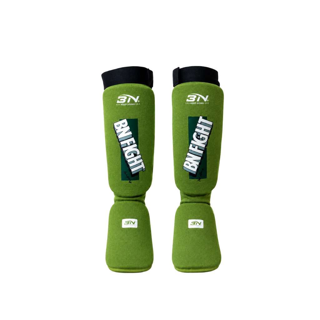 BN SHIN GUARD FABRIC (Pelindung Tulang Kering Muaythai)