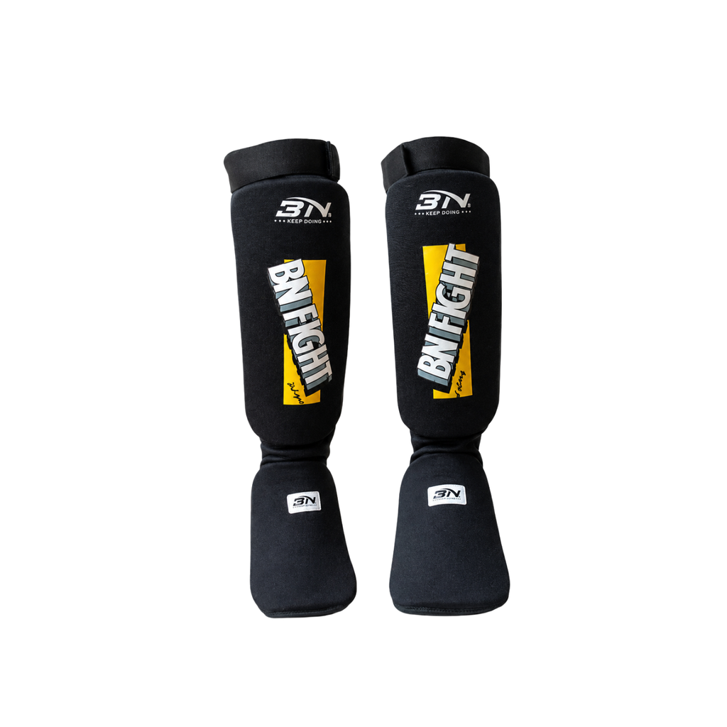 BN SHIN GUARD FABRIC (Pelindung Tulang Kering Muaythai)