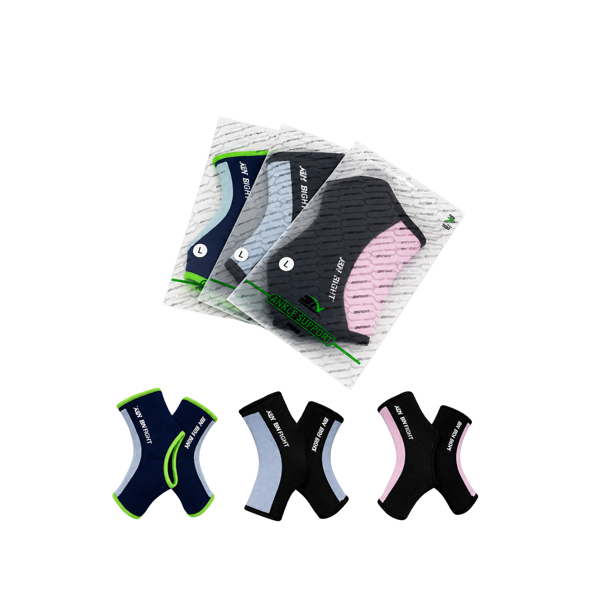 BN ANKLE SUPPORT MONOGRAM (Pelindung Pergelangan Kaki)