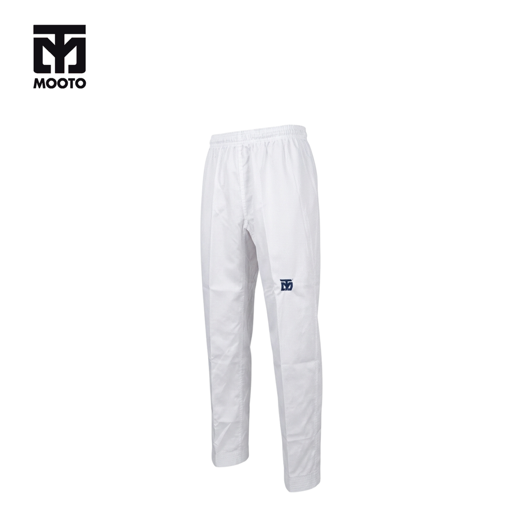 MOOTO DOBOK BASIC BLACK COLLAR (Seragam Taekwondo)