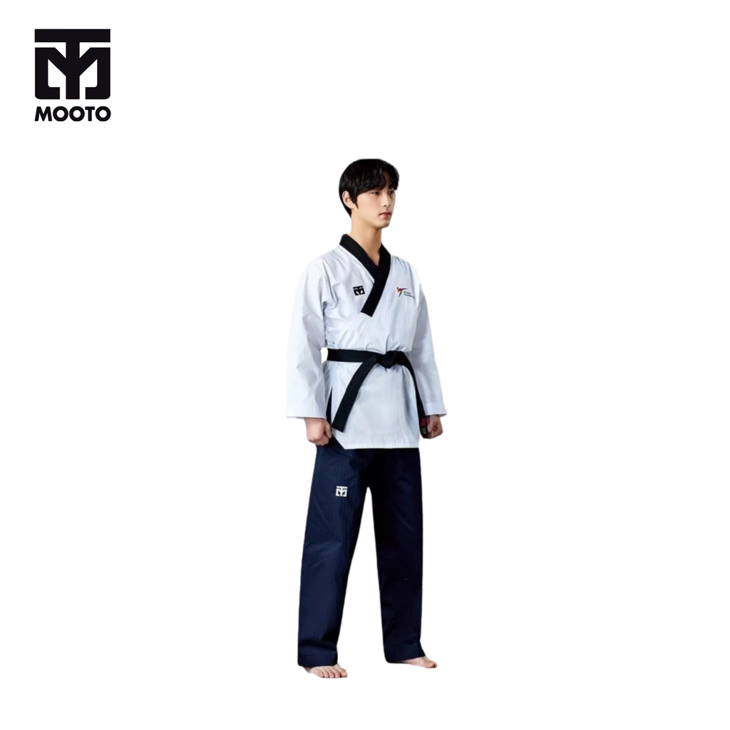 MOOTO DOBOK POOMSAE TAEBEK 2 MALE (Seragam Taekwondo)