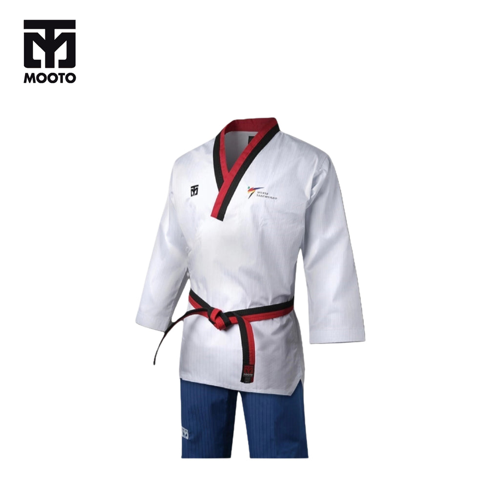 MOOTO DOBOK POOMSAE TAEBEK 2 POOM MALE (Seragam Taekwondo)