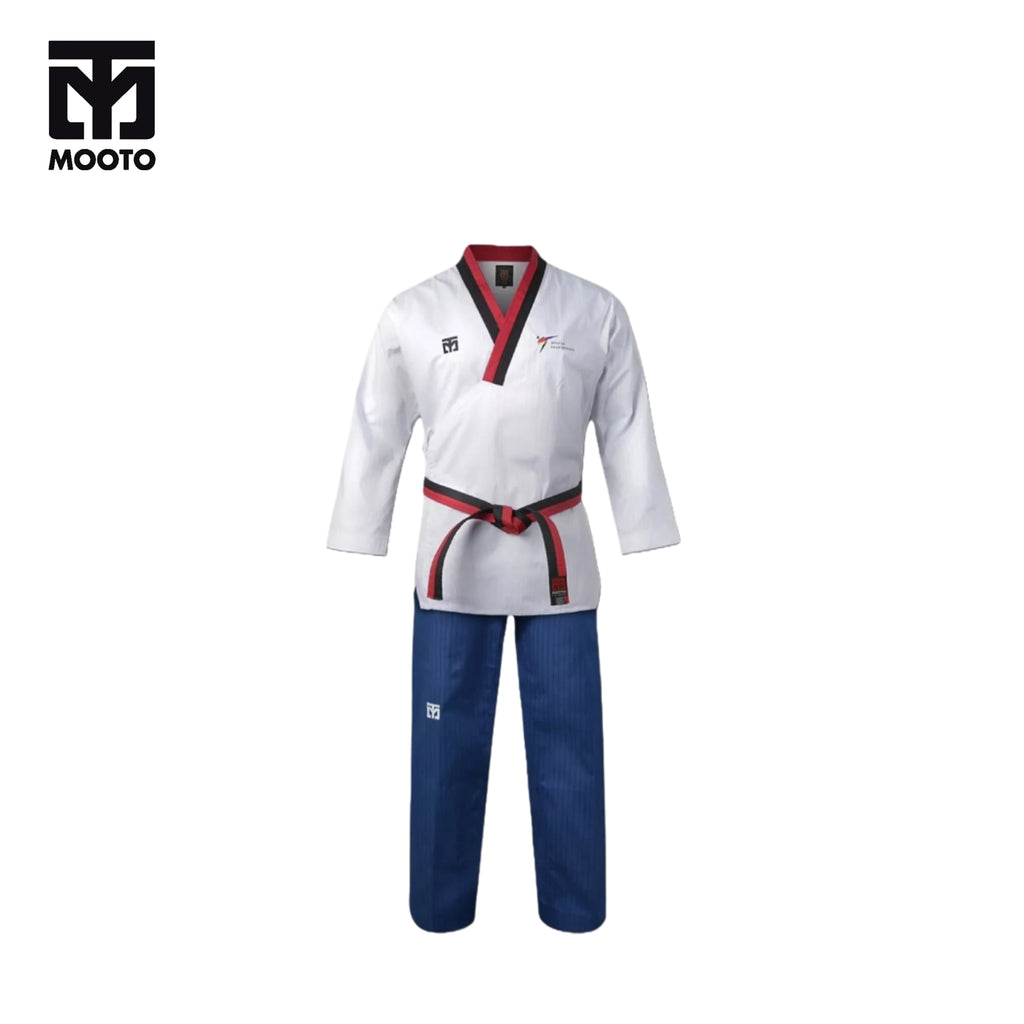 MOOTO DOBOK POOMSAE TAEBEK 2 POOM MALE (Seragam Taekwondo)