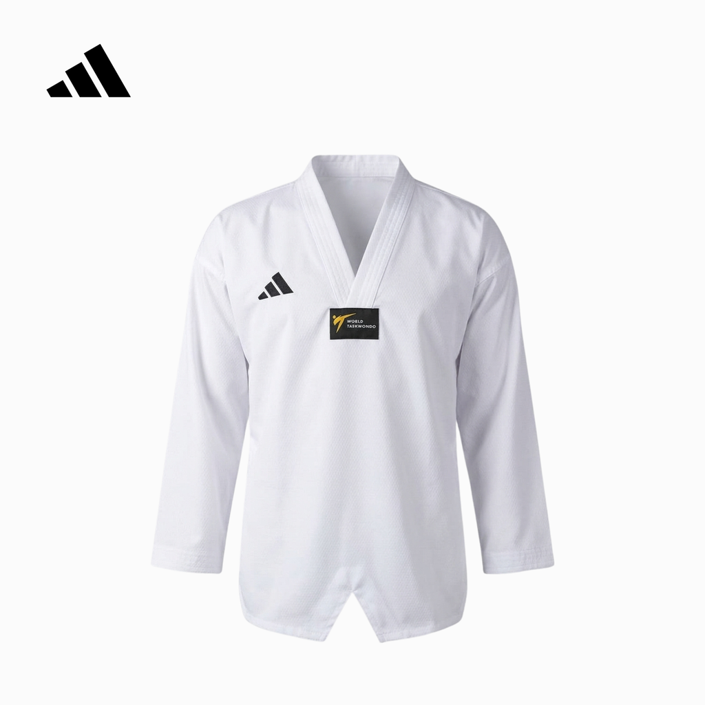 ADIDAS DOBOK ELITE FIGHTER BLACK COLLAR (Seragam Taekwondo)