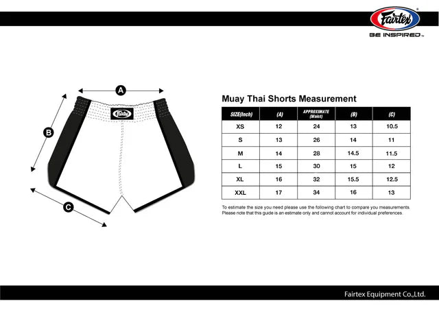 FAIRTEX MUAYTHAI SHORTS - BS1919 (Celana Tinju)