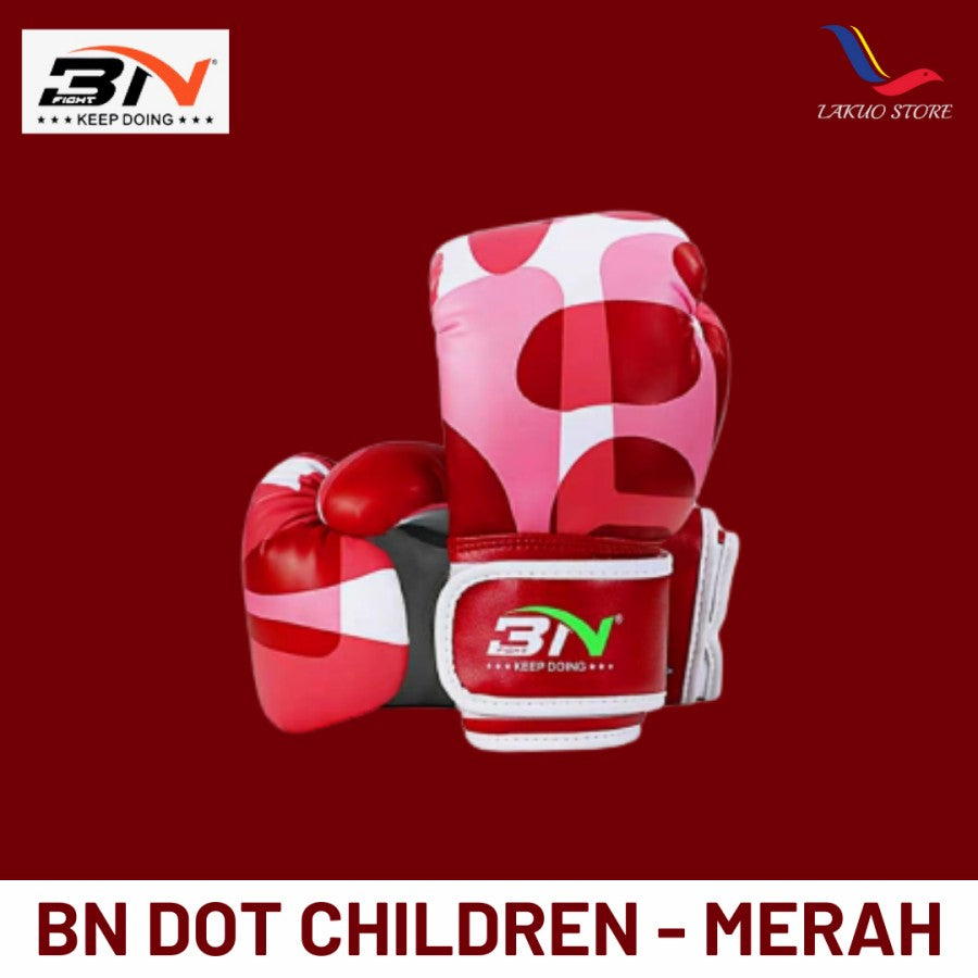 BN BOXING GLOVES BN DOT CHILDREN (Sarung Tinju)