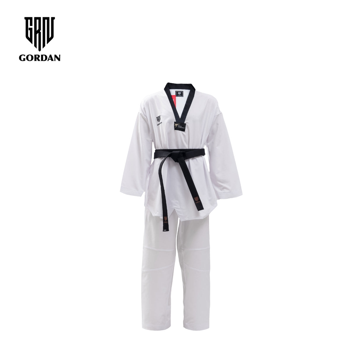 GORDAN DOBOK BEEN FIGHTER BLACK COLLAR (Seragam Taekwondo)