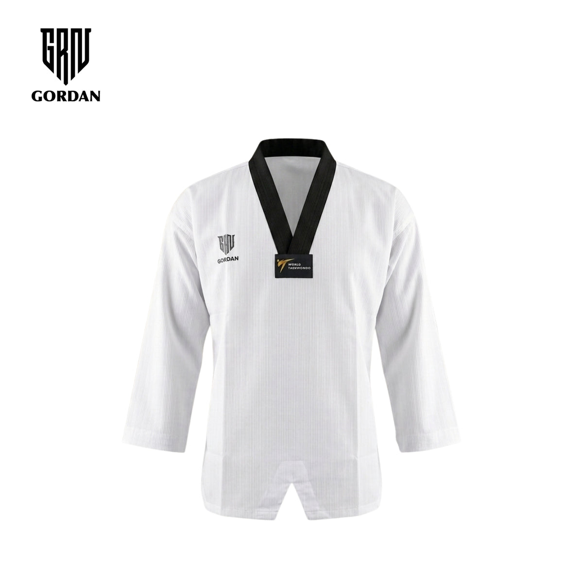 GORDAN DOBOK 3 STRIPE BLACK COLLAR (Seragam Taekwondo)