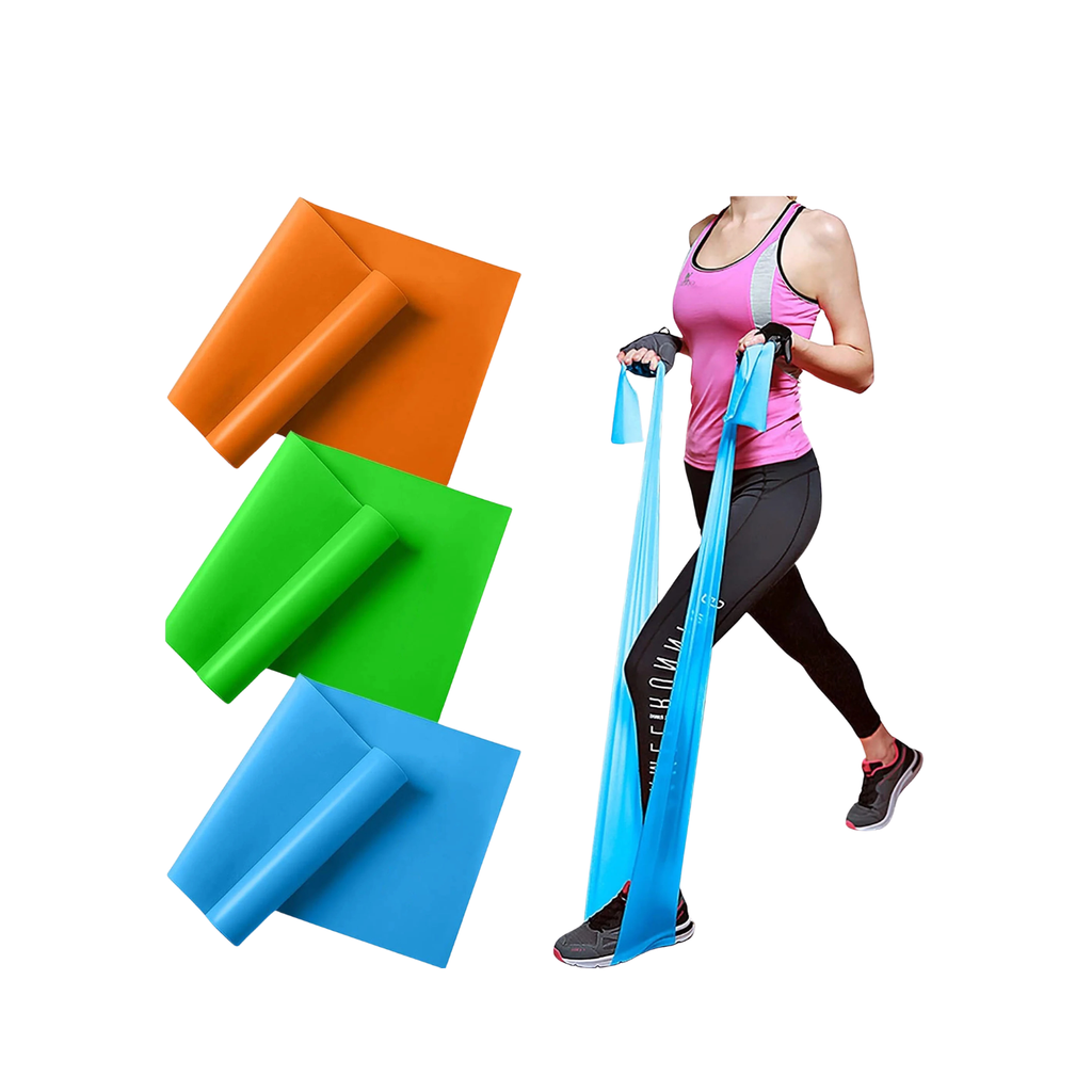 ELASTIC RESISTANCE BAND (Karet Elastis Fitnes / Gym / Yoga)